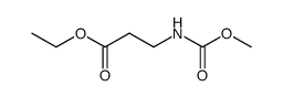 -bta--Alanine,N-(methoxycarbonyl)-,ethyl ester picture