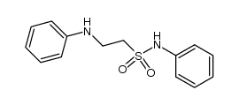 2-anilino-ethanesulfonic acid anilide Structure