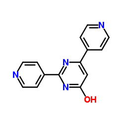 2,6-Di(pyridin-4-yl)pyrimidin-4-ol Structure