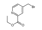 ethyl 4-(bromomethyl)pyridine-2-carboxylate Structure