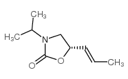 2-Oxazolidinone,3-(1-methylethyl)-5-(1-propenyl)-,[S-(E)]-(9CI)结构式