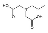 2-[carboxymethyl(propyl)amino]acetic acid Structure