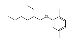 2-(2'-ethylhexyloxy)-p-xylene Structure