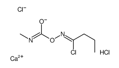 calcium,[(Z)-1-chlorobutylideneamino] N-methylcarbamate,dichloride Structure