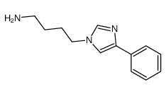 4-(4-phenylimidazol-1-yl)butan-1-amine Structure