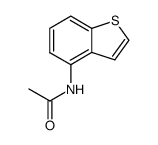 4-(Acetylamino)benzo[b]thiophene结构式