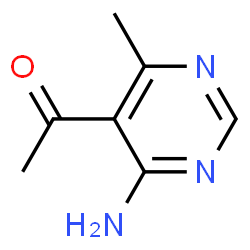 Ethanone, 1-(4-amino-6-methyl-5-pyrimidinyl)- (9CI)结构式