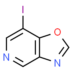 7-iodooxazolo[4,5-c]pyridine Structure