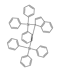 hexa-Si-phenyl-Si,Si'-indene-1,1-diyl-bis-silane结构式