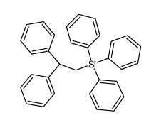 [2,2-Diphenyl-aethyl]-triphenyl-silan结构式