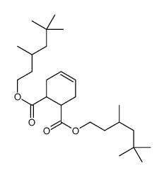 bis(3,5,5-trimethylhexyl) cyclohex-4-ene-1,2-dicarboxylate Structure