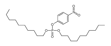 didecyl (4-nitrophenyl) phosphate Structure