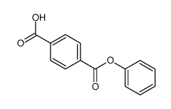 4-phenoxycarbonylbenzoic acid Structure