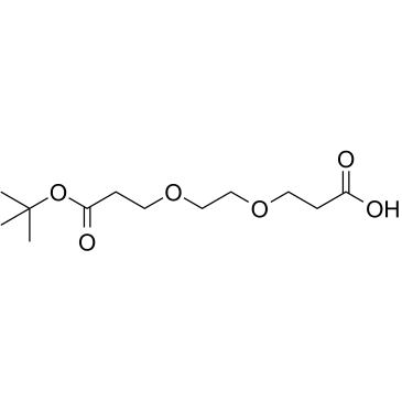 Acid-PEG2-C2-Boc图片
