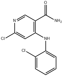 6-chloro-4-((2-chlorophenyl)amino)nicotinamide picture