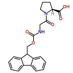 Fmoc-Gly-Pro-OH Structure