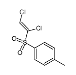 1,2-Dichlor-1-(4-methyl-phenylsulfon)-ethylen结构式