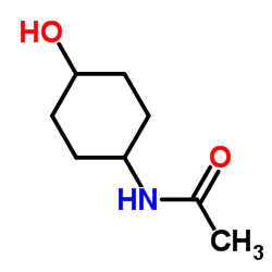 N-(4-Hydroxycyclohexyl)acetamide Structure