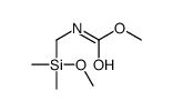 methyl N-[[methoxy(dimethyl)silyl]methyl]carbamate结构式