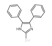 4,5-diphenyl-2-imidazolethiol Structure