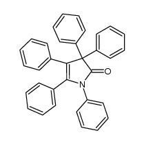 tetraphenyl N-phenyl 2-oxo 4-pyrroline Structure