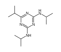 6,N,N'-triisopropyl-[1,3,5]triazine-2,4-diamine Structure