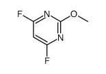 Pyrimidine, 4,6-difluoro-2-methoxy- (8CI,9CI)结构式