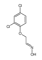N-[2-(2,4-dichlorophenoxy)ethylidene]hydroxylamine Structure