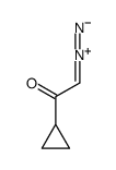 1-cyclopropyl-2-diazonioethenolate Structure