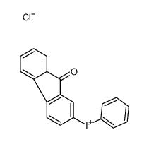 (9-oxofluoren-2-yl)-phenyliodanium,chloride Structure