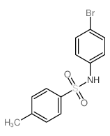 Benzenesulfonamide, N-(4-bromophenyl)-4-methyl- picture
