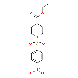 1-(4-Nitro-benzenesulfonyl)-piperidine-4-carboxylic acid ethyl ester picture