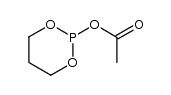 2-acetoxy-[1,3,2]dioxaphosphinane Structure