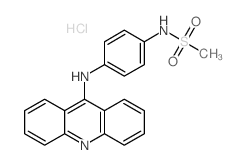 N-[4-(acridin-9-ylamino)phenyl]methanesulfonamide hydrochloride picture