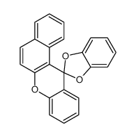 spiro[1,3-benzodioxole-2,12'-benzo[a]xanthene]结构式