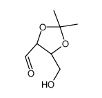 2,3-O-isopropylideneerythrose structure