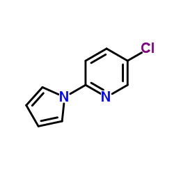 5-Chloro-2-(1H-pyrrol-1-yl)pyridine结构式
