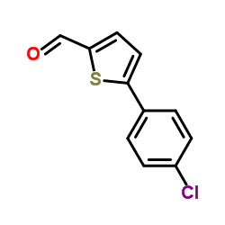 5-(4-Chlorophenyl)-2-thiophenecarbaldehyde picture