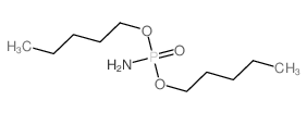 1-(amino-pentoxy-phosphoryl)oxypentane Structure