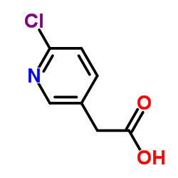 (6-Chloro-3-pyridinyl)acetic acid Structure
