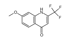 7-methoxy-2-trifluoromethyl-4(1H)-quinolinone Structure