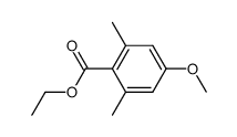 ethyl 4-methoxy-2,6-dimethylbenzoate结构式