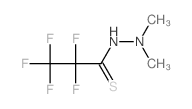 2,2,3,3,3-pentafluoro-N,N-dimethyl-propanethiohydrazide picture