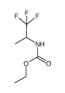 N- 2,2,2-(trifluoro-1-methyl-ethyl)carbamic acid ethyl ester Structure