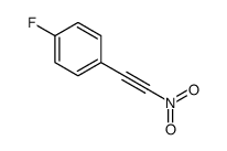 1-fluoro-4-(2-nitroethynyl)benzene结构式