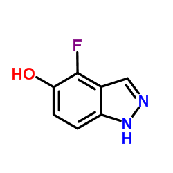 (9ci)-4-氟-1H-吲唑-5-醇图片