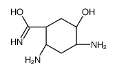 (1S,2S,4R,5R)-2,4-diamino-5-hydroxycyclohexane-1-carboxamide结构式