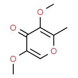 4H-Pyran-4-one,3,5-dimethoxy-2-methyl-(9CI) structure