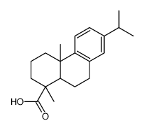 Abieta-8,11,13-triene-19-oic acid结构式