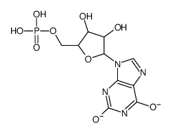 Xanthosine-5'-monophosphate structure